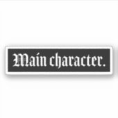 主なキャラクターゴシック様式の美学 シール (正面)