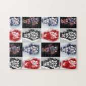 主なクーンアートコラージュのファンキー動向 ジグソーパズル (横)