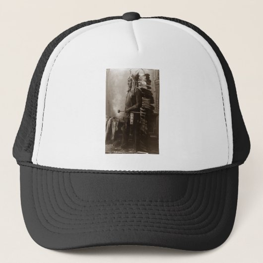 主なシッティングブル-ヴィンテージ キャップ (正面)