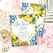 主なスクイズレモン赤ちゃんシャワー予算の招待状