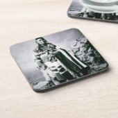 主なヨセフ(1840-1904年の) c.1880 (b/wの写真) コースター (左側)