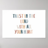 主な子供のバイブルのポスターに信頼 ポスター (正面)