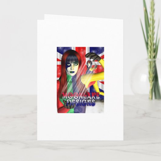 主な新婦付添人の結婚式の招待状 招待状 (裏面)