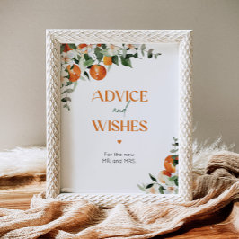 主な絞りアドバイスと新婚への願い ポスター