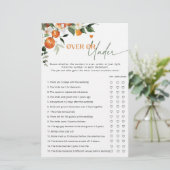 主な絞り柑橘類の上または下ブライダルゲーム (スタンド正面)