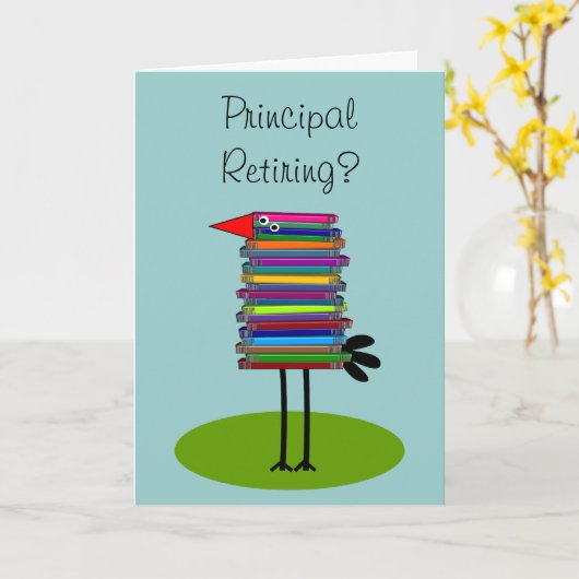 主な退職の挨拶状 カード (黄色い花)