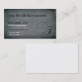 主な魚釣りの相棒のテンプレート 名刺 (正面/裏面)