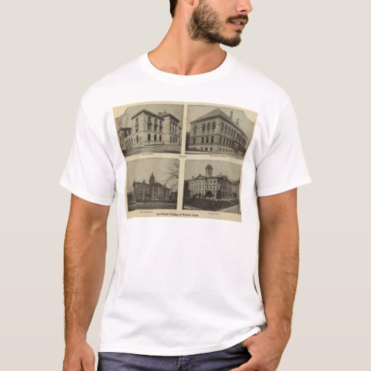 主なbldgs、ポートランド、オレゴン tシャツ (正面)