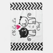 主なDishtowelへのOohのLaのLa キッチンタオル (縦)