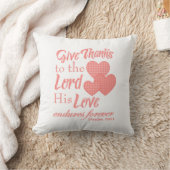 主にお礼を捧げよ クッション (ブランケット)