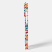 主にピンクの花柄デザイン Case-Mate iPhoneケース (裏面 / 左)