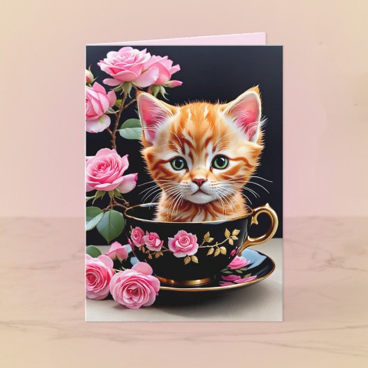 主にミルク、お願い – 注 カード