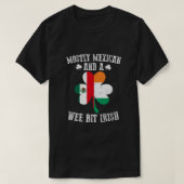 主にメキシコのウィビットIrishメキシコおもしろいセントパトリ Tシャツ (デザイン正面)
