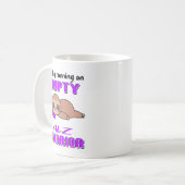 主にランニングの空のアルツ戦士サポートAlz Wa コーヒーマグカップ (正面左)