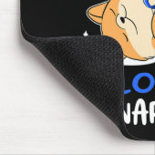 主にランニングの空の脱毛症の戦士 マウスパッド (コーナー)