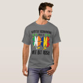 主にルーマニア語と少しアイルランド語のSt patricks・ダ Tシャツ (正面フル)