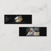 主に仕える スキニー名刺 (正面/裏面)