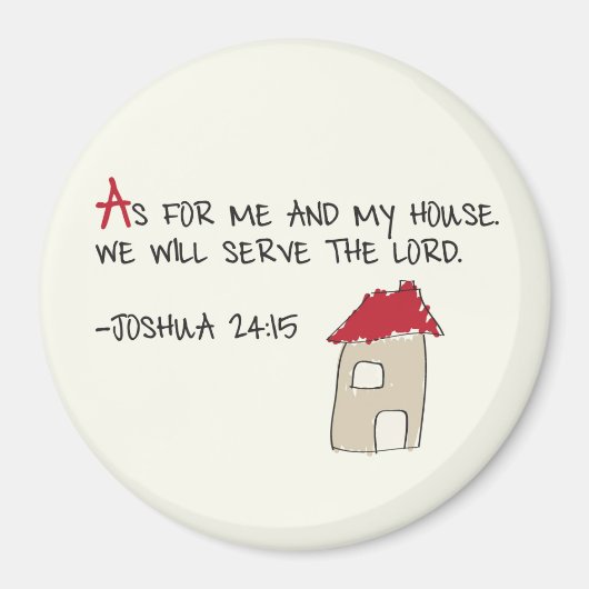 主に仕える マグネット (正面)