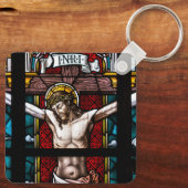 主に信頼する祈りの言葉キーチェーン キーホルダー (裏面)