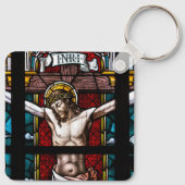 主に信頼する祈りの言葉キーチェーン キーホルダー (裏面)