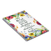 主に信頼の花 ノートブック (右側)