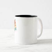 主に叫ぶキリスト教のレトロ ツートーンマグカップ (正面右)