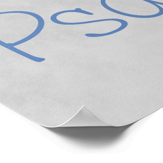 主に喜びの花を添えかわいらしなさい ポスター (角)