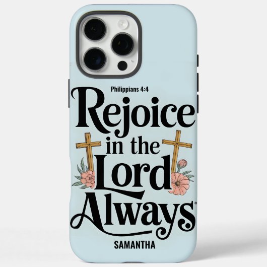 主に喜ぶ常にクリスチャンヴィンテージ Case-Mate iPhoneケース (裏面)