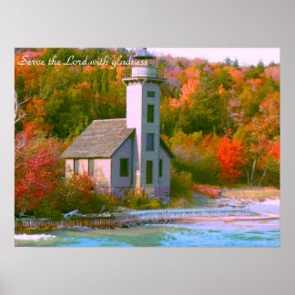 主に対して喜びをもって仕えよ ポスター