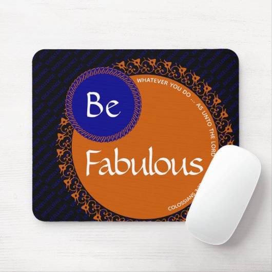 主に対して素晴感動的らしいクリスチャンである マウスパッド (マウス)