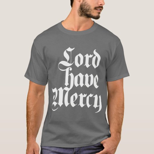 主に慈悲があります Tシャツ (正面)