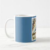 主に新しい歌を歌う詩篇96:1 コーヒーマグカップ (左)