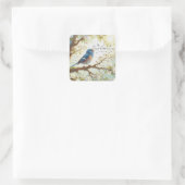 主に新しい歌を歌う詩篇96:1 スクエアシール (バッグ)