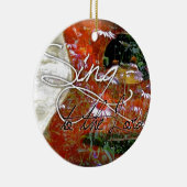 主に歌う セラミックオーナメント (右)