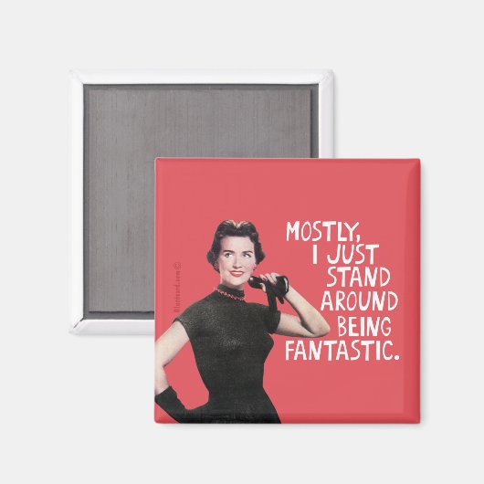 主に私はただ存在しのまわりにてい素晴らしる。 マグネット (正面/裏面)