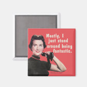 主に私はただ存在しのまわりにてい素晴らしる。 マグネット (正面/裏面)