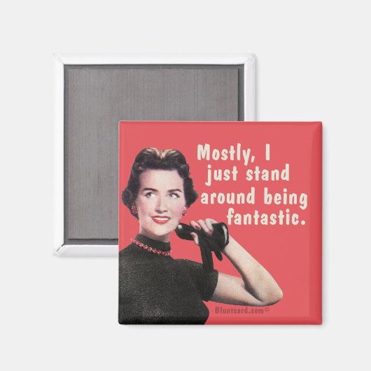 主に私はただ存在しのまわりにてい素晴らしる。 マグネット (正面/裏面)