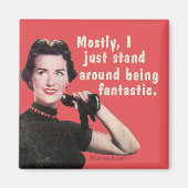 主に私はただ存在しのまわりにてい素晴らしる。 マグネット (正面)