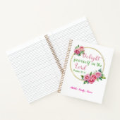 「主に自分を喜ばせる」カスタマイズ可能なスパイラル ノートブック (内部)