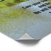 主に荷を下ろしなさい…ps.55:22 ポスター (角)