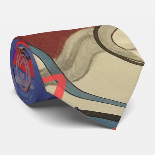 主に赤 ネクタイ (ロール)