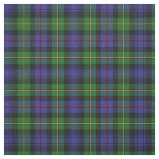 主に青紫と緑の格子模様の織物 ファブリック (見本)