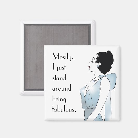 主に、私は素晴らしのまわりにい立場だ マグネット (正面/裏面)