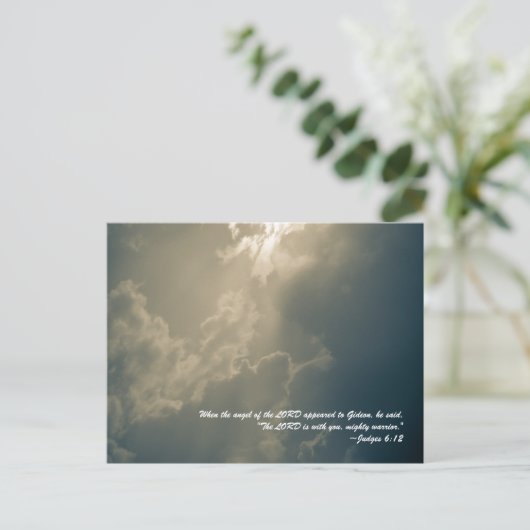 主のみ使いがギデオンに現れた時,彼はギデオンに現れた ポストカード (スタンド正面)