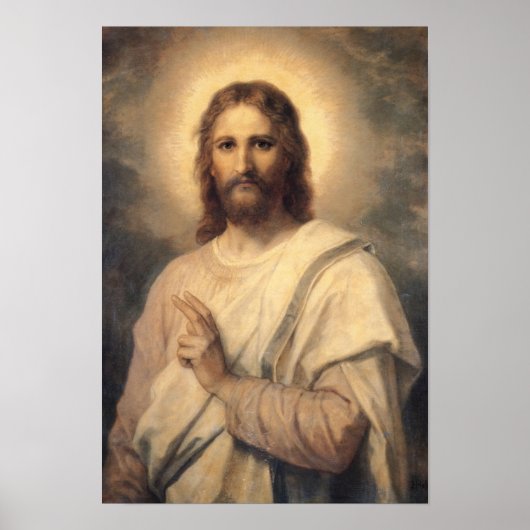 主のイメージ – Heinrich Hofmannポスタープリント ポスター (正面)