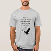 主のインスピレーションに信頼する聖なる書物、 経典 Tシャツ (正面)