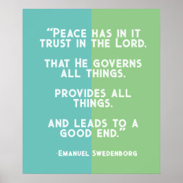 主のカラフルポスターを信頼する ポスター