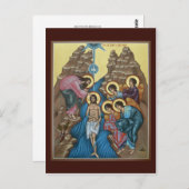 主のバプテスマ祈りの言葉 ポストカード (正面/裏面)