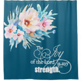 主のフローラ シャワーカーテン (正面)