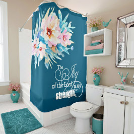 主のフローラ シャワーカーテン